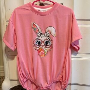 Rabbit Skins Pink Easter Bunny Bubble